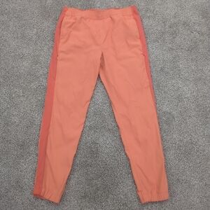 Eddie Bauer Coral-Orange First Ascent Size 8 Nylon Jogger Pant Athletic Fishing